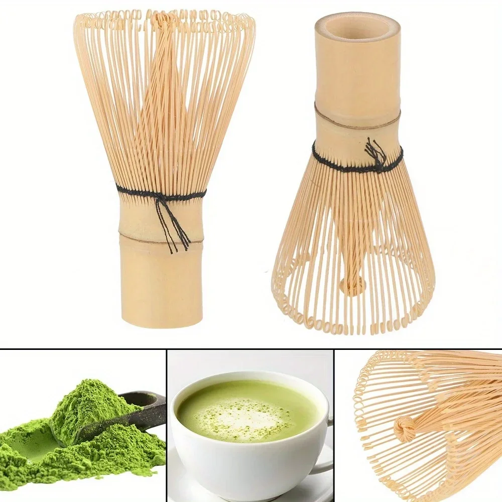 Bamboo Whisk Chasen - 1PC อุปกรณ์ครัว 100 Matcha Green Tea