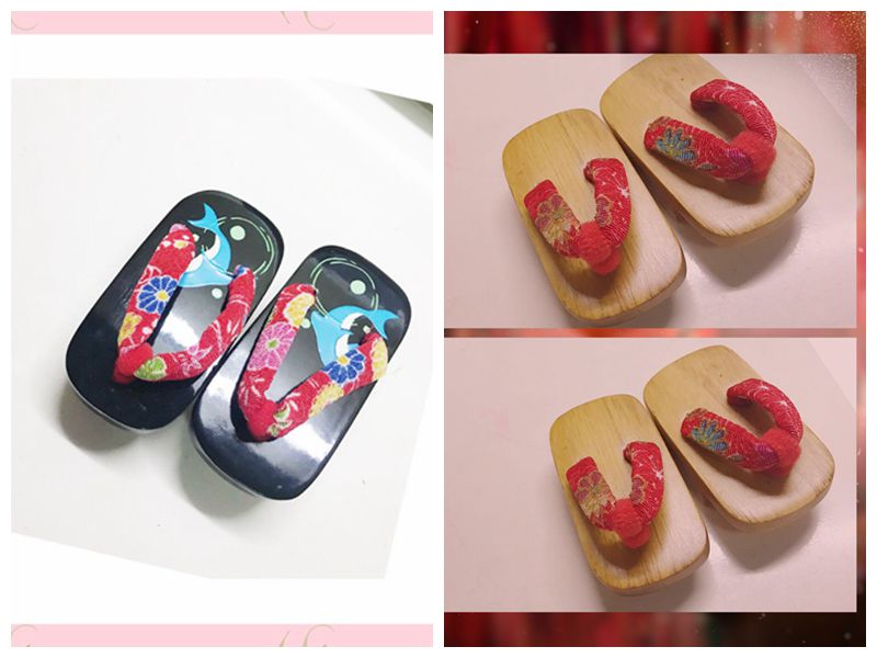 Japanese Lifestyle Shoes - 1/6 1/4 1/3 BJD Japanese Getaตุ๊กตารองเท้าสำหรับBJD/SD