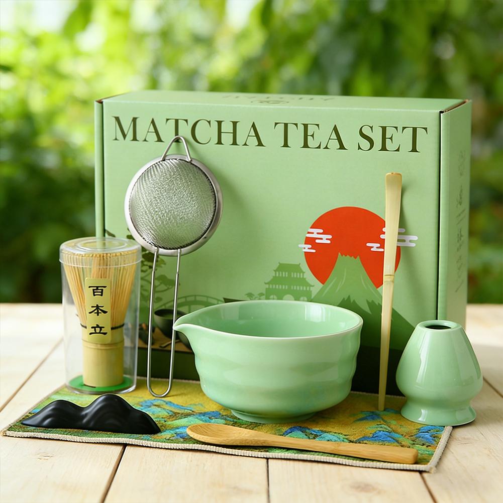 ชุดชาเขียวมัทฉะญี่ปุ่นแท้ ชามเ - Bamboo Whisk Chasen บทวิจารณ์และราคา