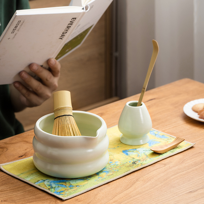 ชุดมัทฉะญี่ปุ่น 4/7 ชิ้น ชามมั - Bamboo Whisk Chasen บทวิจารณ์และราคา