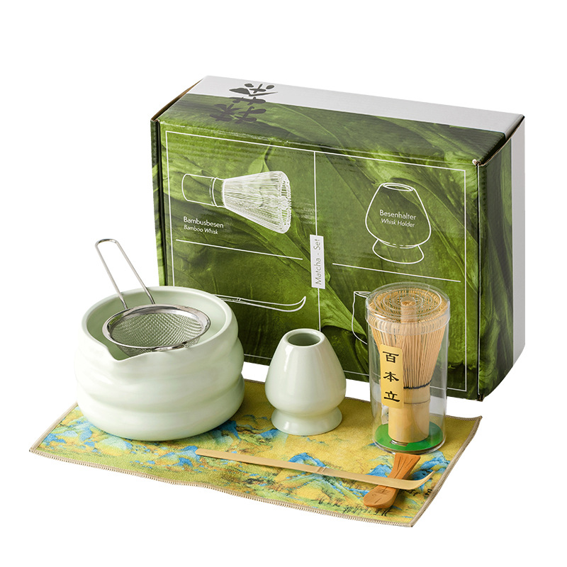 ชุดมัทฉะญี่ปุ่น 4/7 ชิ้น ชามมั - Bamboo Whisk Chasen บทวิจารณ์และราคา