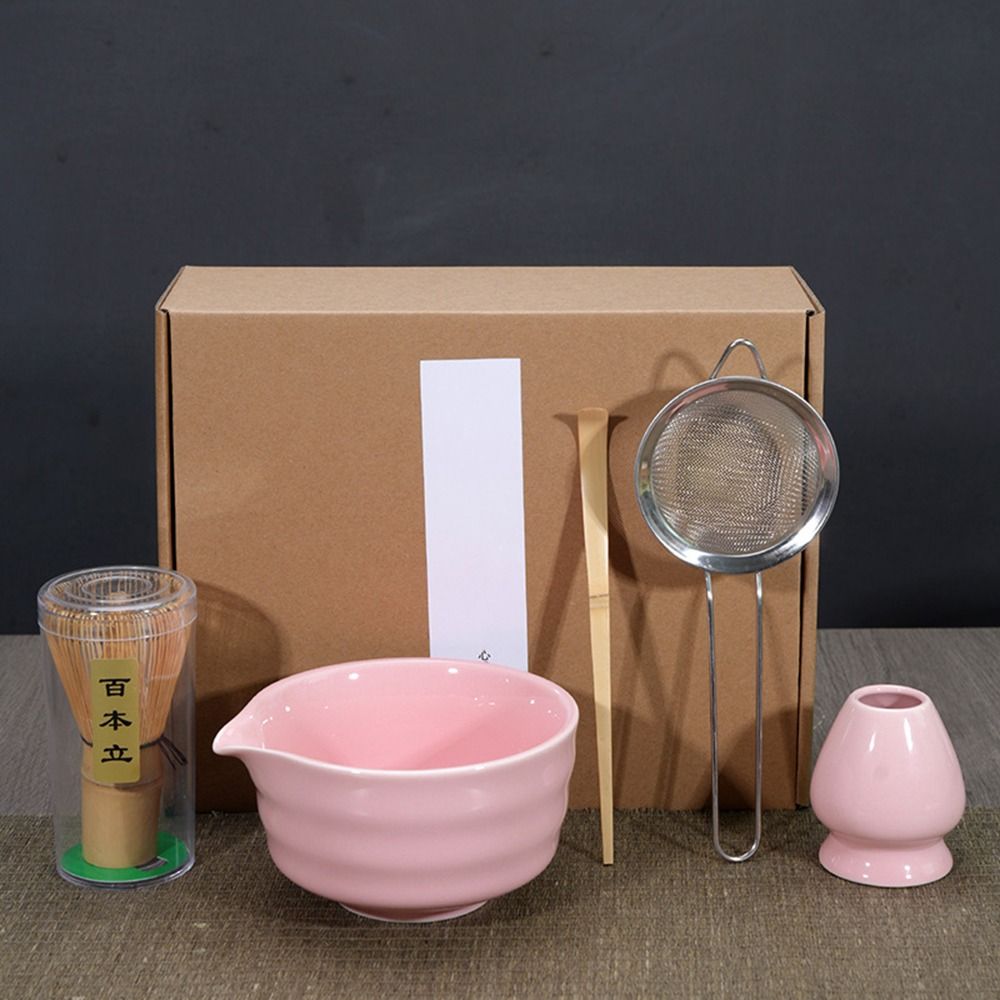 ชุดชาเขียวมัทฉะเซรามิกไม้ไผ่แบ - Bamboo Whisk Chasen บทวิจารณ์และราคา